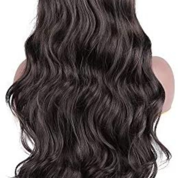 Brown Wavy Full Wig